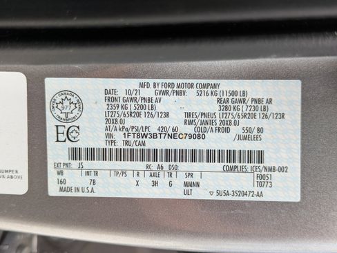 Used 2022 Ford F350 Platinum AWD/4WD image 55