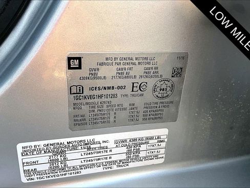 Used 2017 Chevrolet Silverado 2500 LT image 18