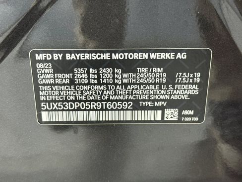 Used 2024 BMW X3 xDrive30i w/ Convenience Package AWD/4WD image 29