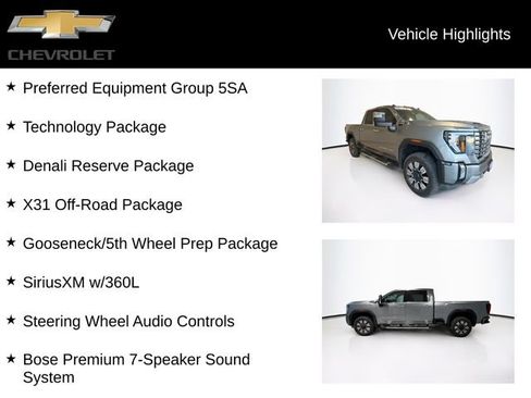 Used 2024 GMC Sierra 2500 Denali w/ Denali Reserve Package AWD/4WD image 5