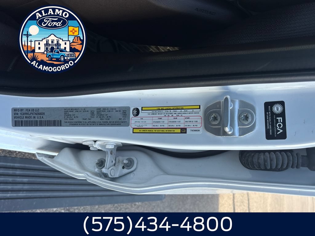 Used 2026 RAM 1500 Laramie w/ Laramie Southwest Edition RWD image 30