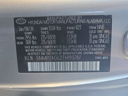 New 2026 Hyundai Santa Fe SEL FWD image 35