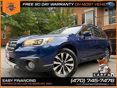 Used 2016 Subaru Outback 2.5i Limited AWD/4WD image 1