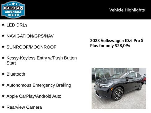 Certified 2023 Volkswagen ID.4 Pro S Plus AWD/4WD image 5