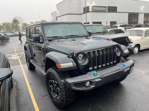 Used 2023 Jeep Wrangler Unlimited Rubicon 4xe w/ Cold Weather Group image 2