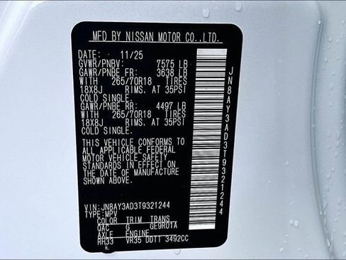 New 2026 Nissan Armada SV image 8