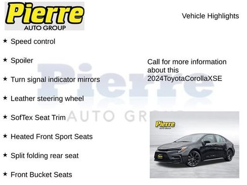 Used 2024 Toyota Corolla XSE image 22