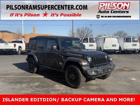 Used 2021 Jeep Wrangler Unlimited Islander image 1