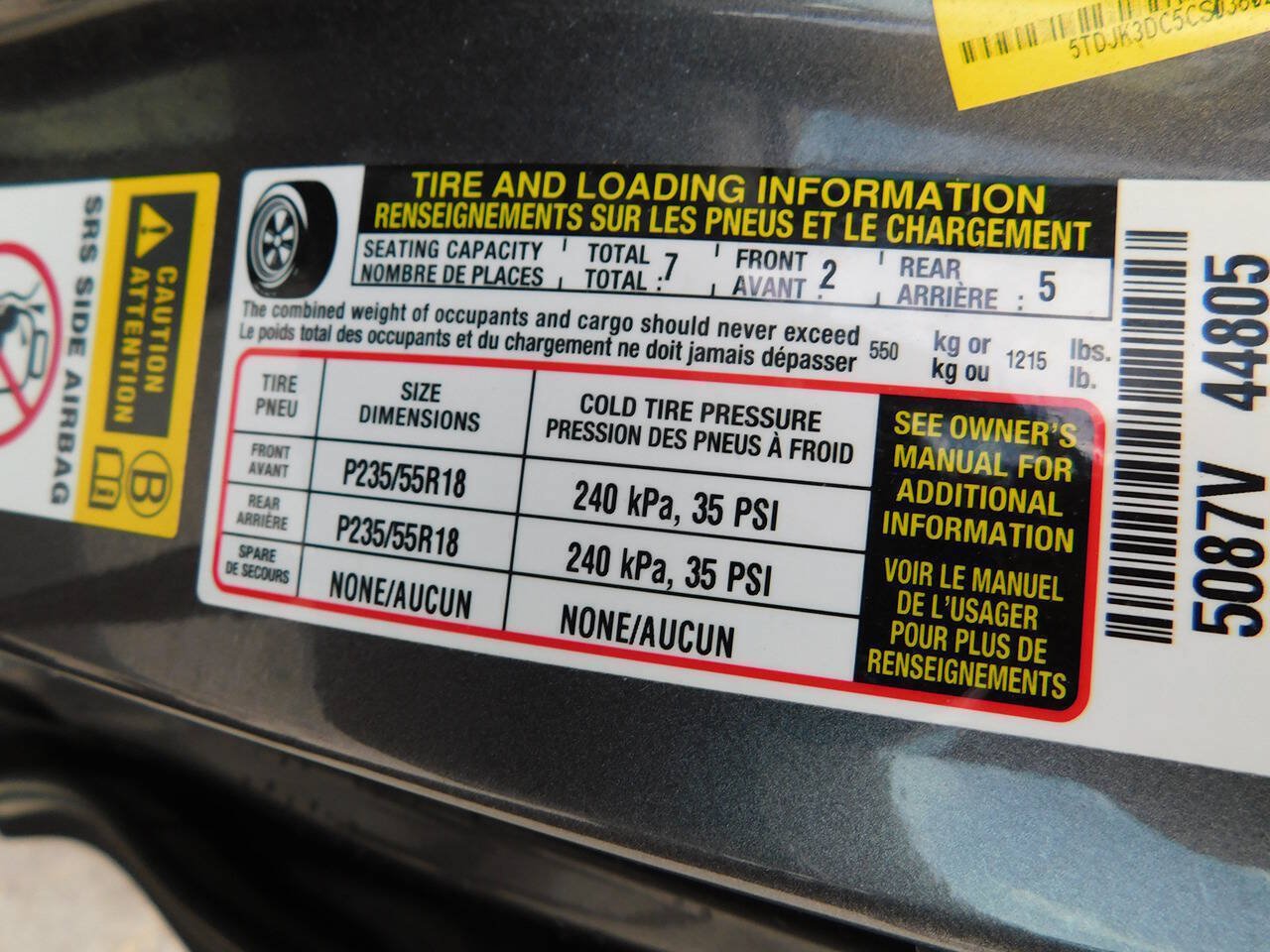 Used 2012 Toyota Sienna LE w/ Towing Pkg AWD/4WD image 29