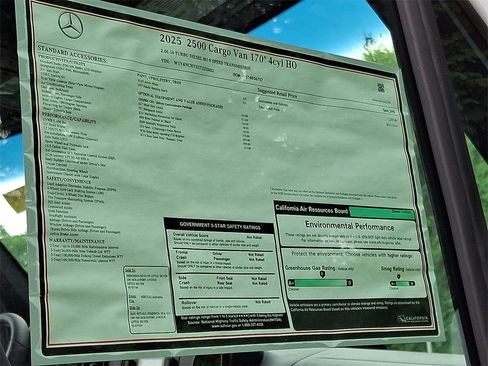 New 2025 Mercedes-Benz Sprinter 2500 image 21