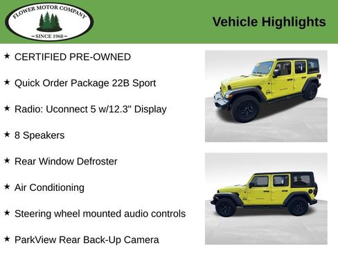 Used 2024 Jeep Wrangler Unlimited Sport AWD/4WD image 5