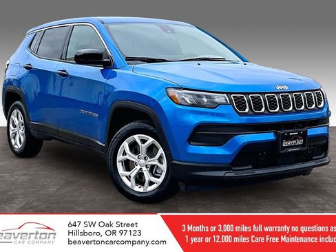 Used 2024 Jeep Compass Sport AWD/4WD image 1