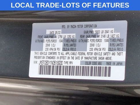 Used 2022 MAZDA CX-9 Grand Touring image 39