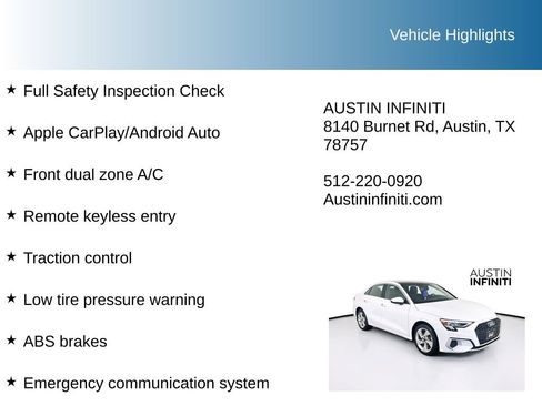 Used 2024 Audi A3 2.0T Premium image 9