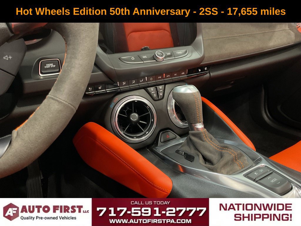 Used 2018 Chevrolet Camaro SS w/ Hot Wheels Edition RWD image 34