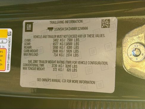 Used 2021 Chevrolet Tahoe Premier w/ Premium Package image 44