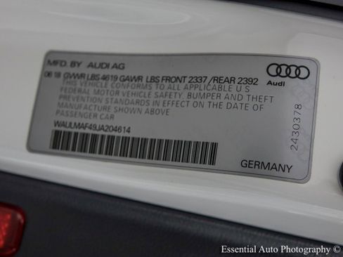 Used 2018 Audi A4 2.0T Ultra Premium Plus w/ Premium Plus Package image 35