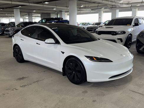 Used 2024 Tesla Model 3 Long Range AWD/4WD image 1