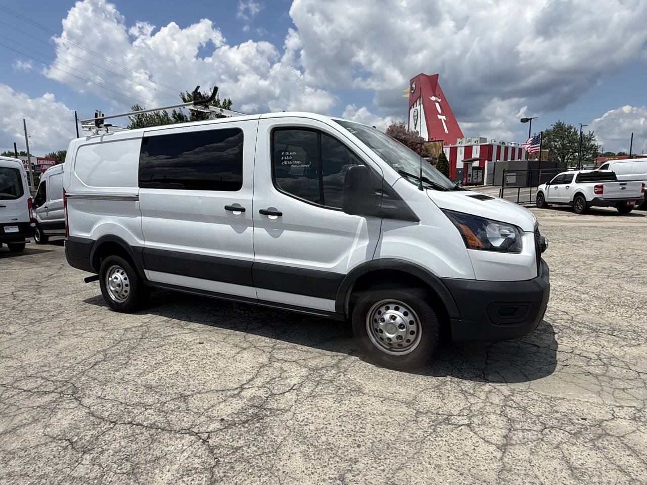 Used 2023 Ford Transit 150 Low Roof AWD w/ Upfitter Package image 2