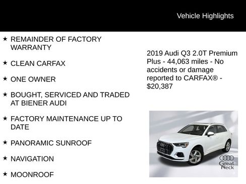Used 2019 Audi Q3 2.0T Premium Plus image 8