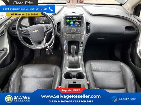 Used 2012 Chevrolet Volt Premium w/ Premium Trim Package FWD image 11