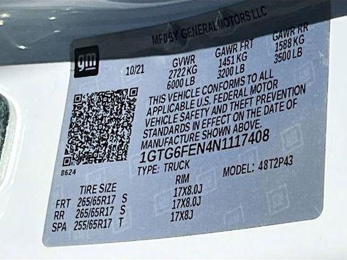 Used 2022 GMC Canyon AT4 w/ Trailering Package image 32