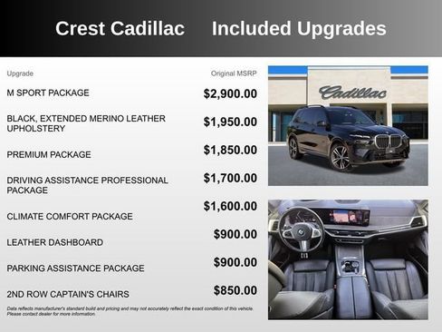 Used 2023 BMW X7 xDrive40i w/ M Sport Package AWD/4WD image 5