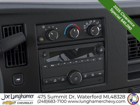 New 2025 Chevrolet Express 2500 w/ Driver Convenience Package RWD image 22