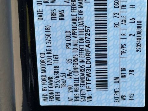 Used 2024 Ford F150 XLT w/ Mobile Office Package image 46