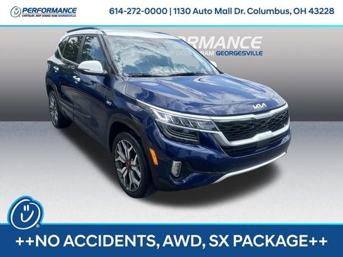Used 2022 Kia Seltos SX AWD/4WD image 1