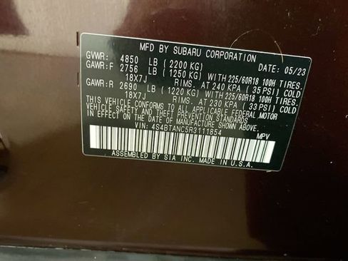 Used 2024 Subaru Outback Limited image 36