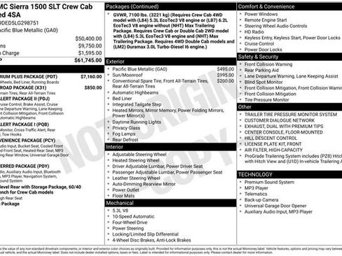 Used 2020 GMC Sierra 1500 SLT w/ SLT Premium Plus Package image 33