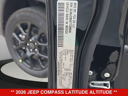 New 2026 Jeep Compass Latitude AWD/4WD image 35