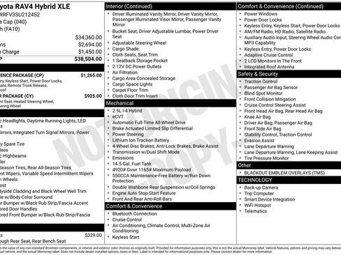 Used 2025 Toyota RAV4 XLE w/ Convenience Package image 28