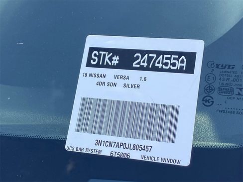 Used 2018 Nissan Versa S Plus image 35