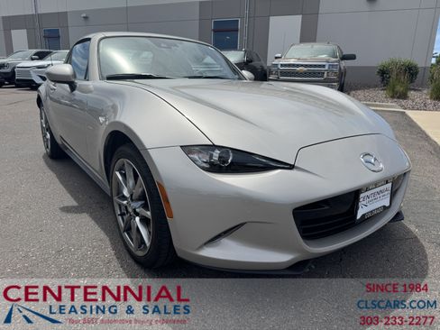 Used 2022 MAZDA MX-5 Miata RF Grand Touring w/ Weather Package RWD image 1