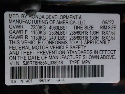 Used 2022 Honda CR-V EX-L image 37