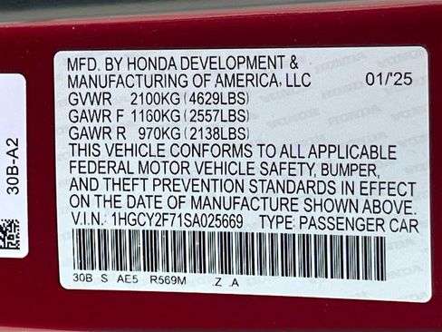 Used 2025 Honda Accord Sport image 32