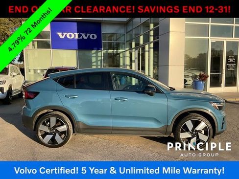 Certified 2023 Volvo C40 P8 Recharge Plus w/ Climate Package image 12