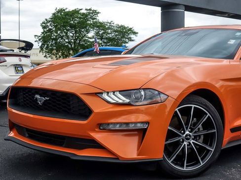 Certified 2021 Ford Mustang Coupe w/ Wheel & Stripe Package RWD image 3