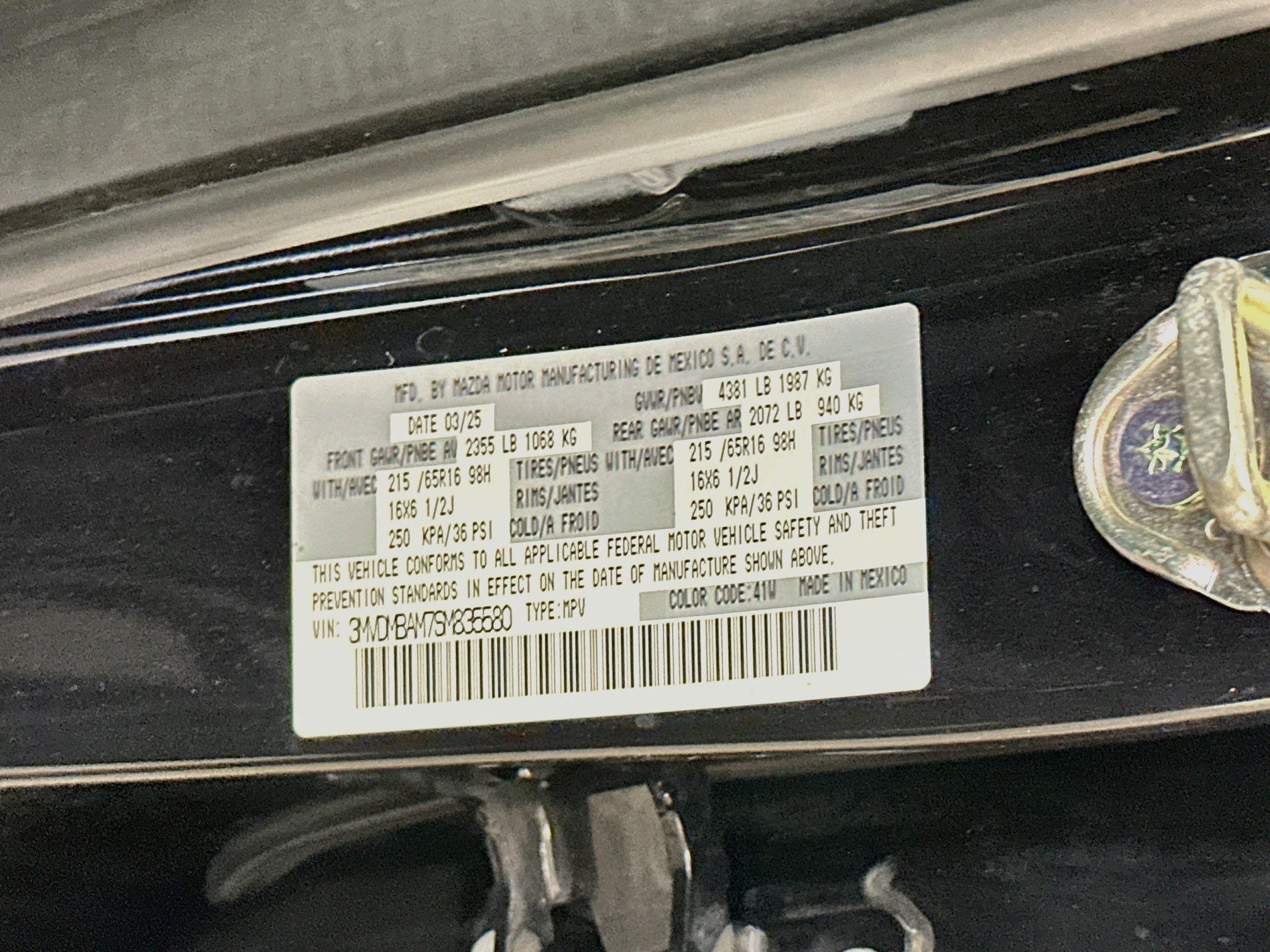 Used 2025 MAZDA CX-30 AWD 2.5 S image 12
