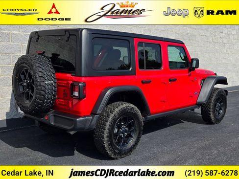 Used 2025 Jeep Wrangler Unlimited Sport S 4xe AWD/4WD image 5