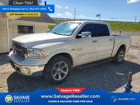 Used 2017 RAM 1500 Laramie w/ Convenience Group AWD/4WD image 1