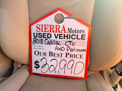 Used 2018 Cadillac CT6 Platinum image 9