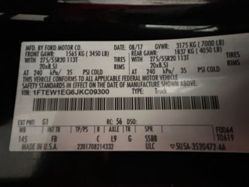 Used 2018 Ford F150 XLT w/ Equipment Group 302A Luxury image 20