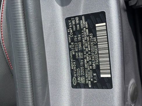 New 2025 Hyundai Elantra N Line image 22