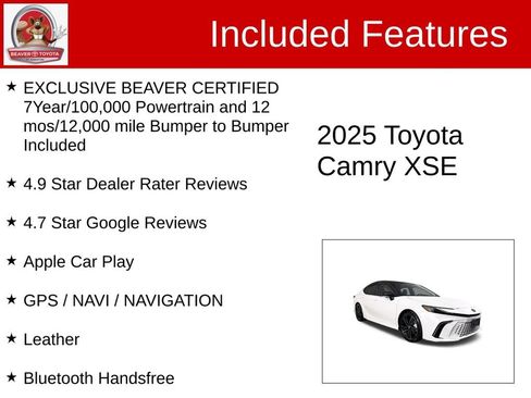 Used 2025 Toyota Camry XSE image 4