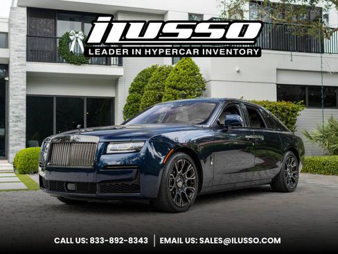 Used 2023 Rolls-Royce Ghost Black Badge w/ Black Badge Ghost Package AWD/4WD image 1