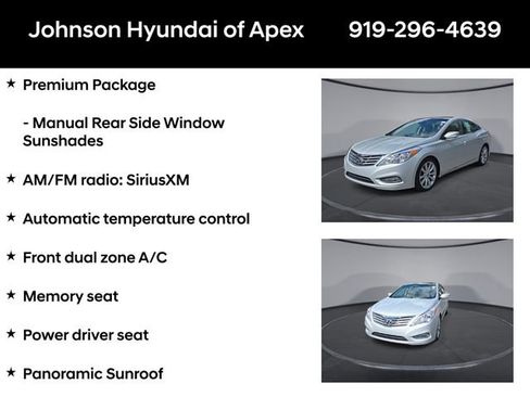 Used 2014 Hyundai Azera Limited w/ Option Group 02 image 12