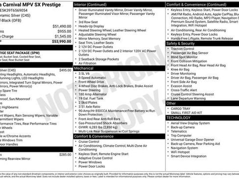 New 2026 Kia Carnival SX Prestige FWD image 24